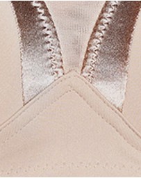 Naturana - Moulded Soft Cup Wirefree Bra With Satin Trim