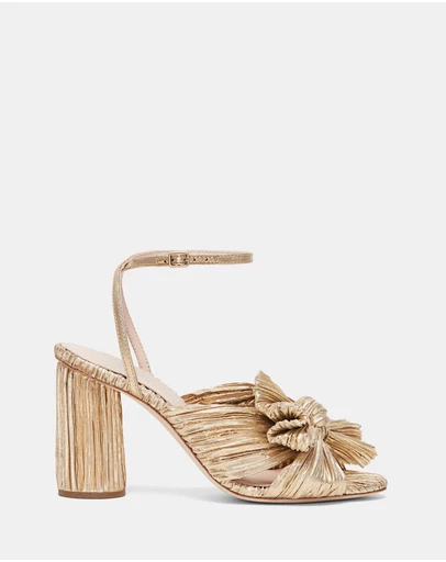 Loeffler Randall - Camellia Knot Mules with Ankle Strap