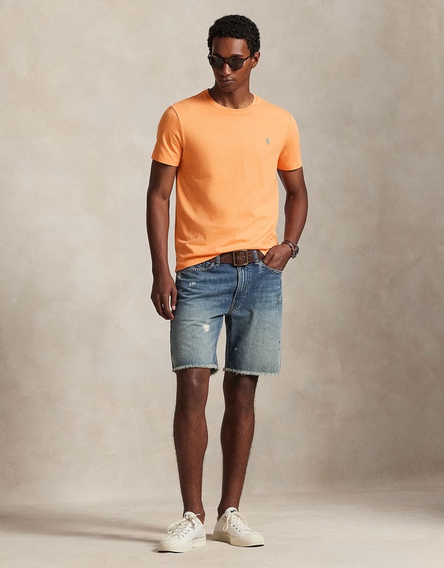 Polo Ralph Lauren - Custom Slim Fit Jersey Crewneck T-Shirt
