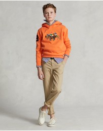 Polo Ralph Lauren - Belted Slim Fit Stretch Twill Pants - Teens