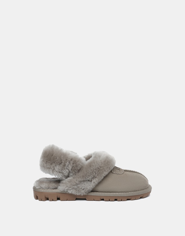 EVERAU - Australian Shepherd Ugg Waffle Fluffy Double Faced Sheepskin Upper House Shoes
