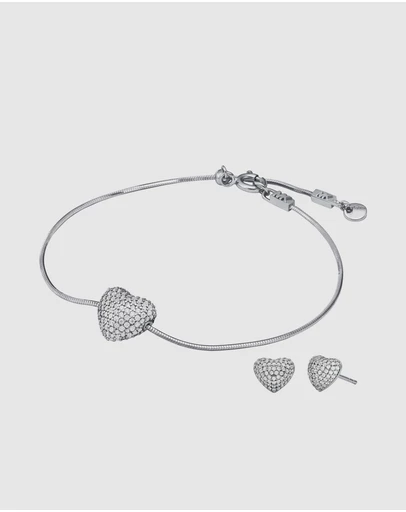 Michael Kors - Premium Silver tone Set