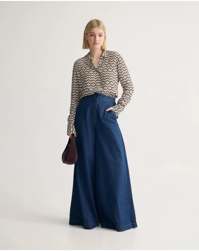 Oxford - Poppy Printed Blouse