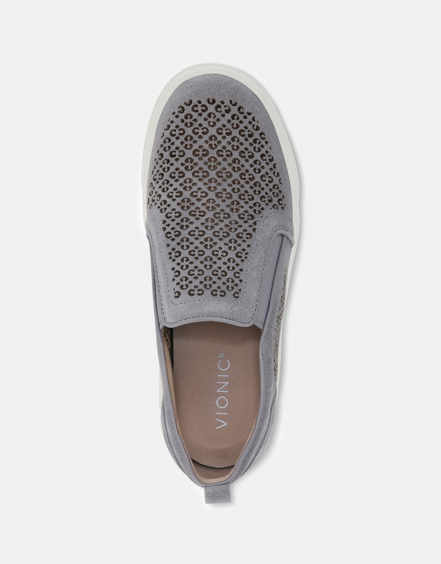 Vionic - Kimmie Perf Slip-On Casual Sneaker - Slate