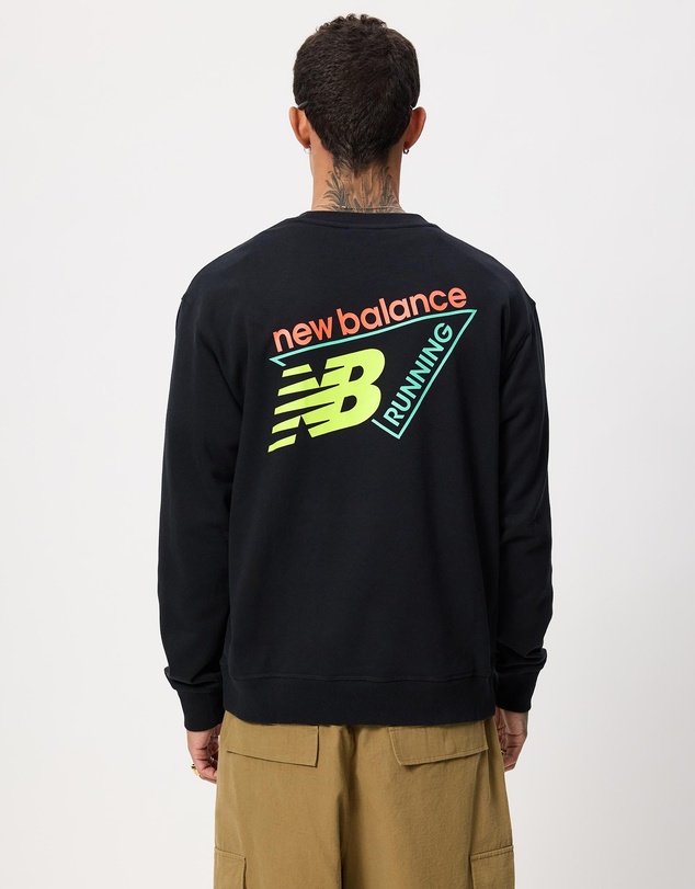 New Balance - Classic Tri-Logo French Terry Crew
