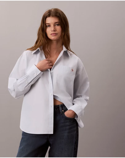 Calvin Klein Jeans - Relaxed Cotton Poplin Shirt