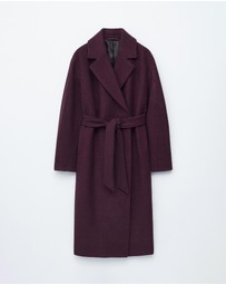 & Other Stories - Voluminous Belted Wool Coat