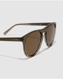 Hawkers Co - HAWKERS - Polarized Shell Olive JOKER Sunglasses for Men and Women UV400