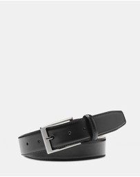 Buckle - Royce Deluxe. Australian Made Classic Leather Belt. 35mm width.
