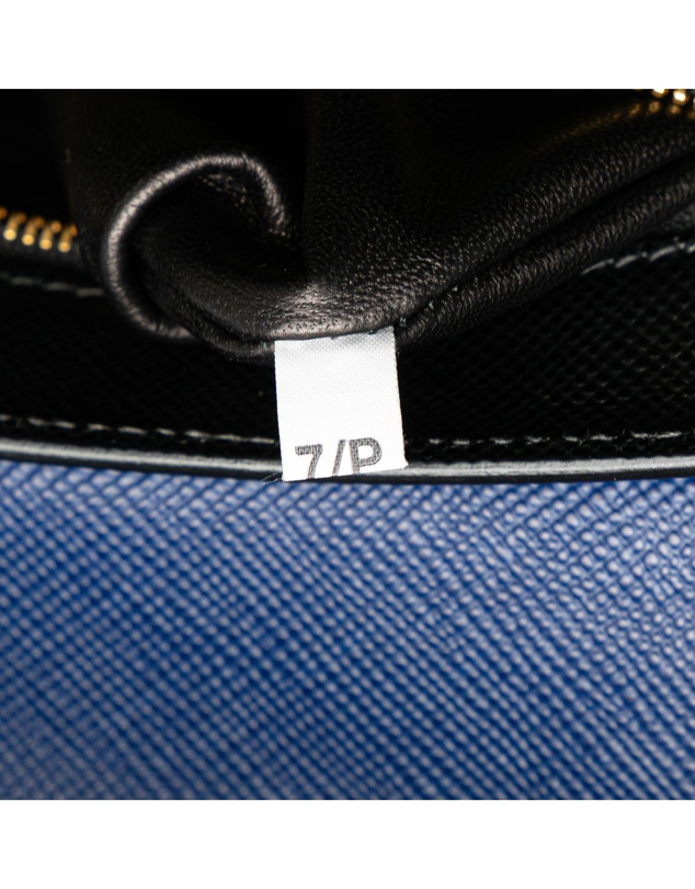 Pre-Loved by Azura Reborn - Pre-Loved Bicolor Saffiano Cuir Flap Crossbody