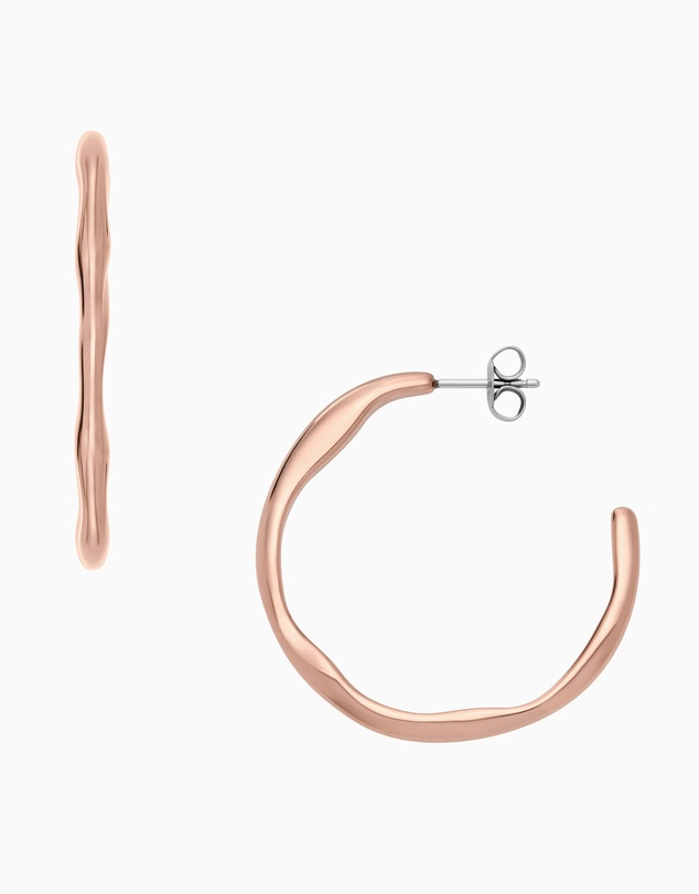Skagen - Moderne Stak Rose Gold Tone Tone Earring