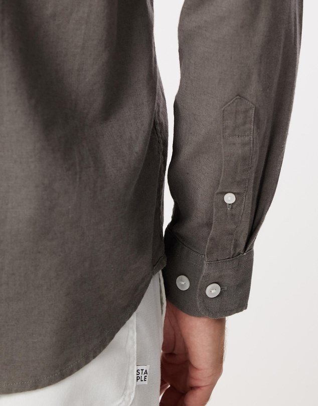 Staple Superior - Hamilton Linen Blend LS Shirt