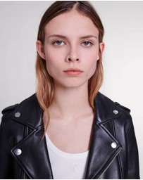Maje - Basaltm Leather Jacket