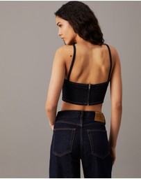 Calvin Klein Jeans - Denim Bralette Top