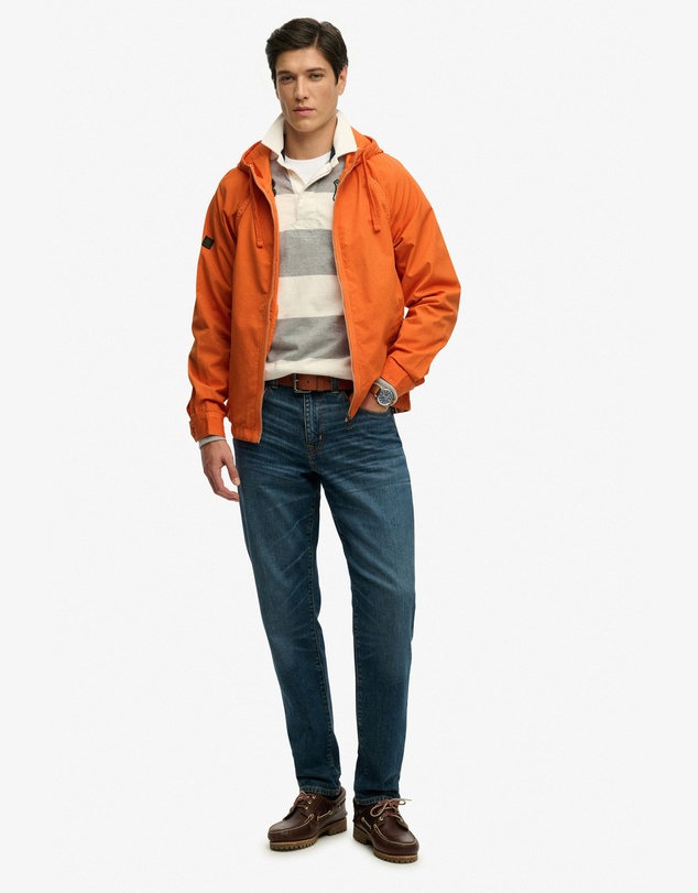 Superdry - Hooded Washed Twill Jacket