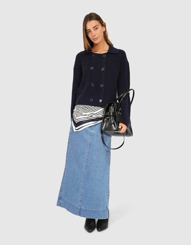 Belle & Bloom - Make It With You Buttoned Cardi Jacket