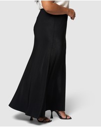 Something 4 Olivia - Luxe Satin Maxi Skirt