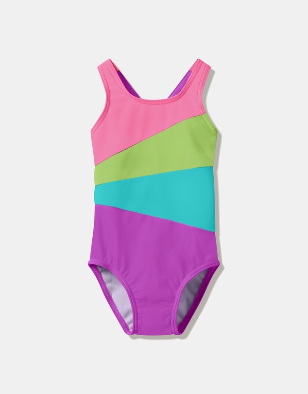 Speedo - Radiating Splice Swimsuit - Babies-Kids