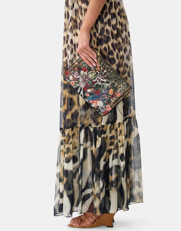 Camilla - Small Canvas Clutch