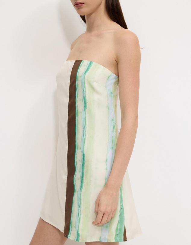 Calli - Stripe Shift Mini Dress