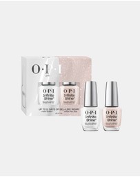 O.P.I - Infinite Shine Colour Duo Gift Set - Funny Bunny™, Throw Me a Kiss