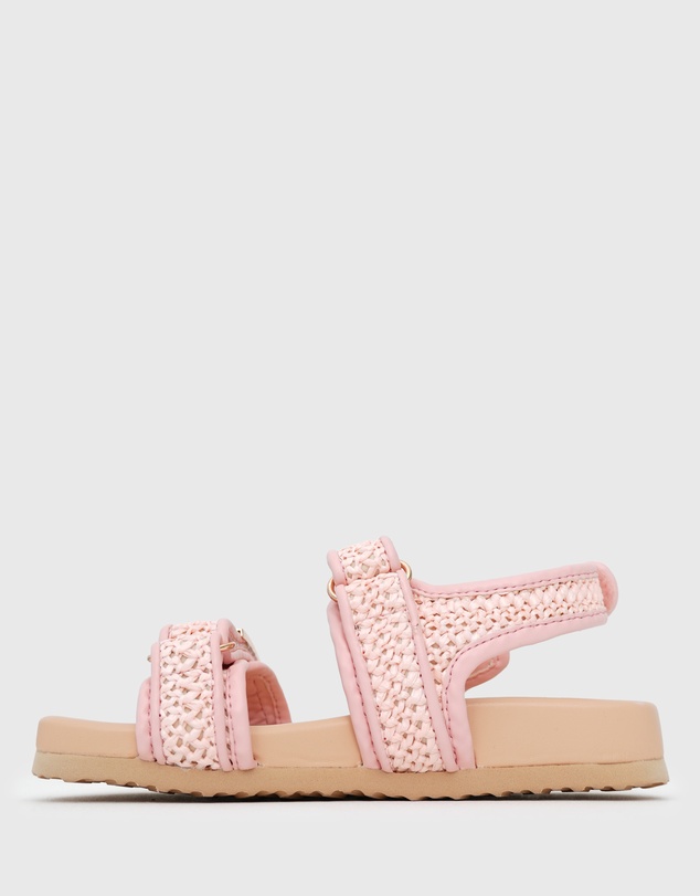 Betts - Majorca Junior Ankle Strap Footbed Sandals