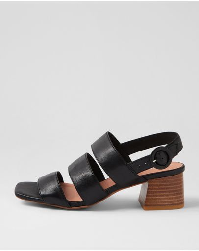 BLACK-NATURAL HEEL