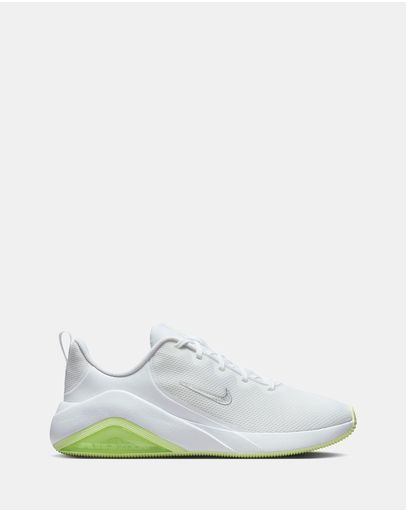 White, Metallic Silver & Barely Volt