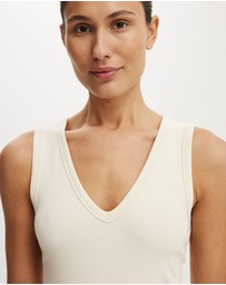 Cotton On - Deep V Tank