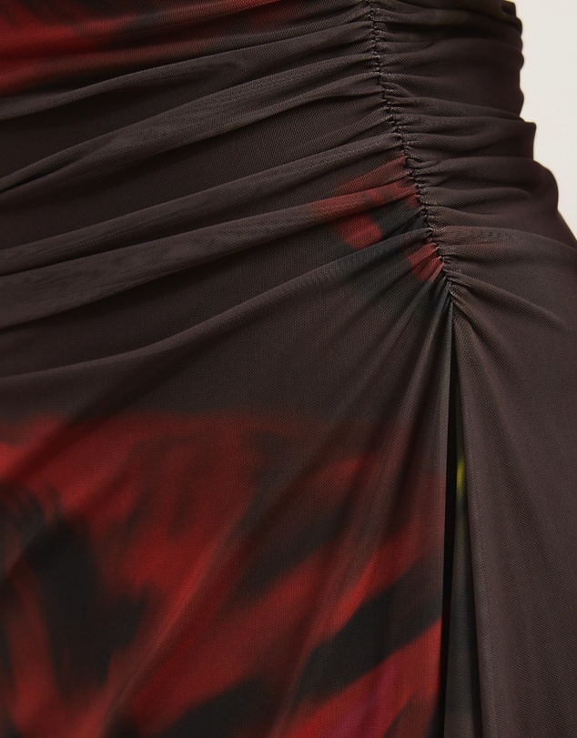 Atmos&Here Curvy - Sari Mesh Maxi Dress