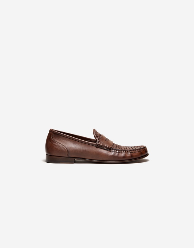 Calibre - Woven Insert Loafer Tan