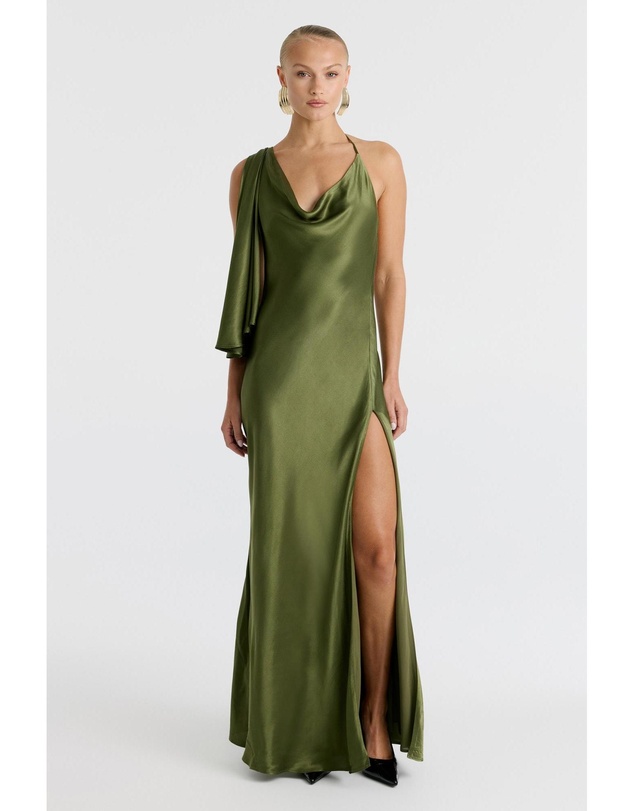 Bardot - Anastasia Satin Maxi Dress