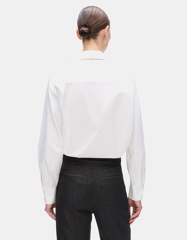 Karl Lagerfeld - Retro Poplin Bow Blouse