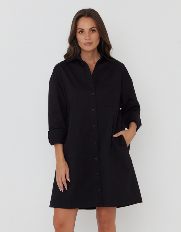 ALEXANDRA - Jett Mini Dress Black