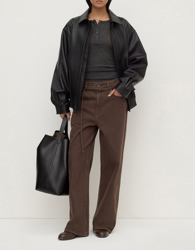 Assembly Label - Nora Merino Wool Henley Top