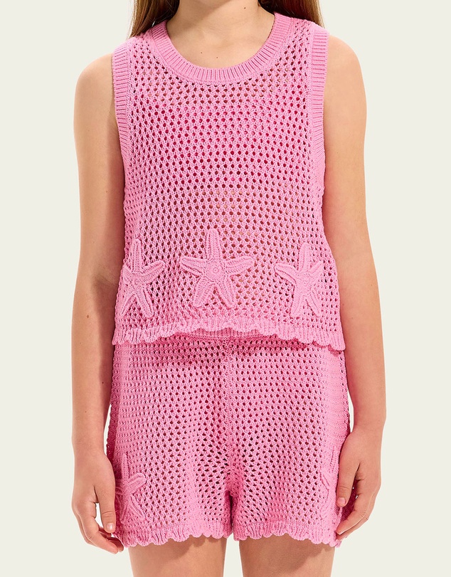 Seafolly - Knit Crochet Shorts - Teens