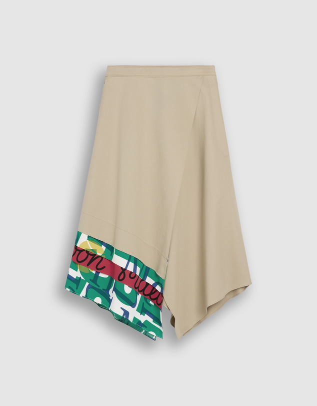 GAP - GAP x Malbon Asymetrical Hem Skirt