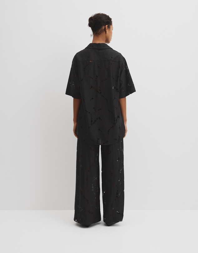 Country Road - Lace Longline Shirt