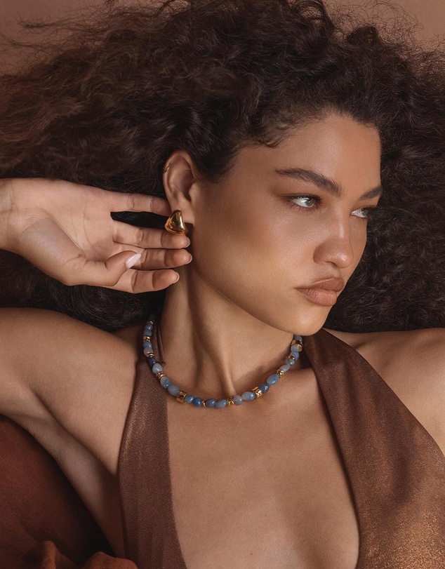 Amber Sceats - Figara Earrings in Gold