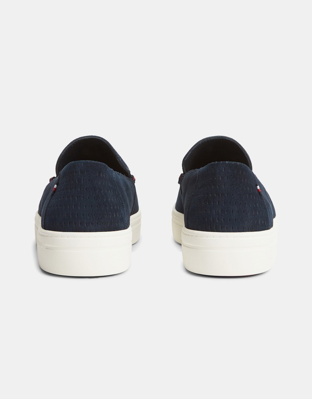 Tommy Hilfiger - Milann Light Suede Loafers - Men's