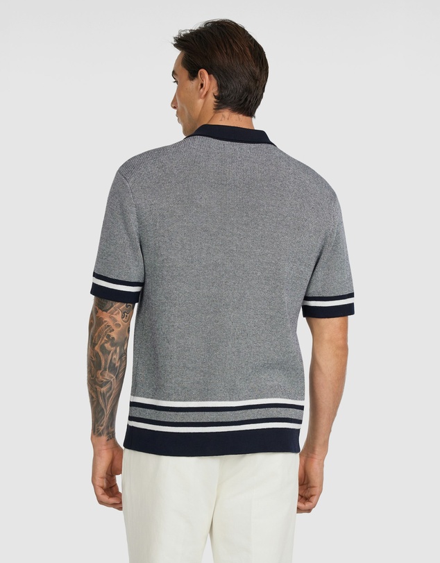 Tarocash - Kian Stripe Knit Shirt
