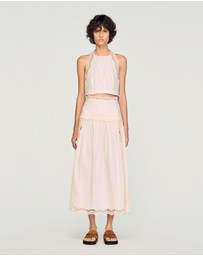 Sandro - Brune Asie Skirt