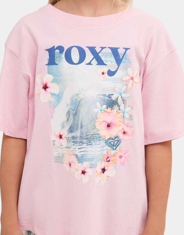 Roxy - Girls 8 to 16 Summer Swell T-Shirt