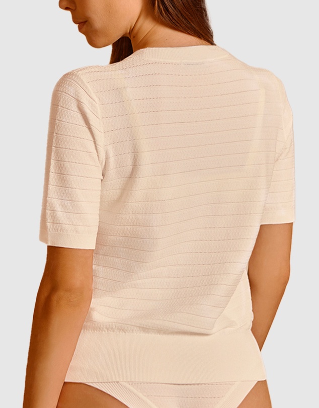 Simone Perele - Pollen Short Sleeve Night Top