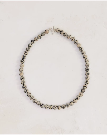 JUJU & CO - Dalmatian Jasper Stone Necklace