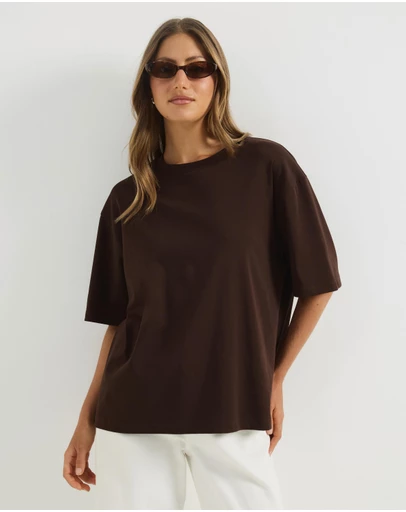 Atmos&Here - Cotton Boyfriend T-Shirt