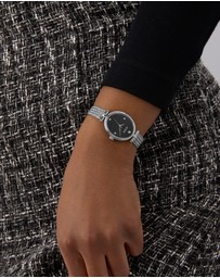 GUESS - Guess Ruby Ladies Silver Tone Analogue Watch