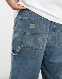 Vintage by The Real Deal - Pre Loved - Vintage Lee Denim Carpenter Shorts