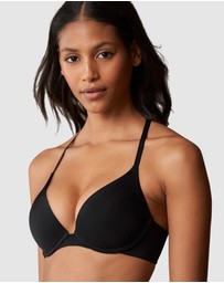 Skarlett Blue - Breathless Wired Plunge Push Up T-Shirt Bra