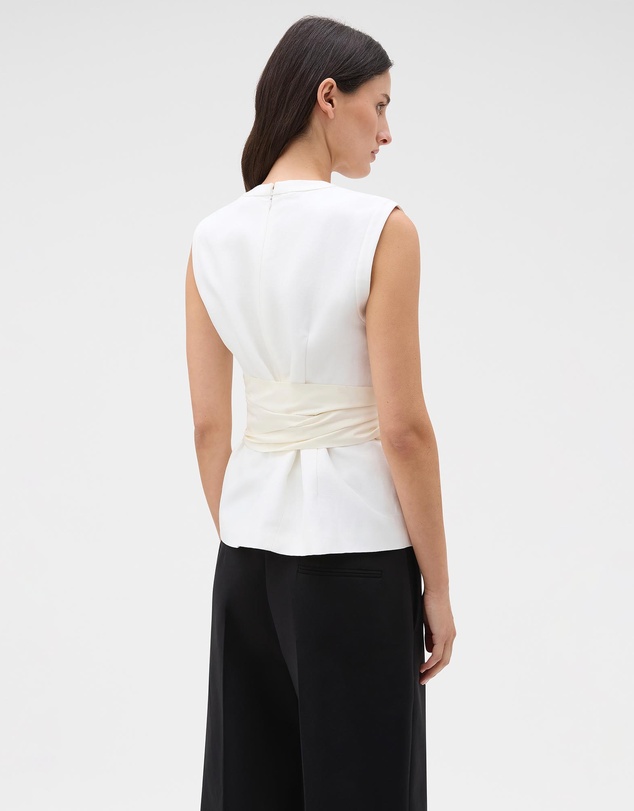 Oroton - Contrast Tie Detail Shell